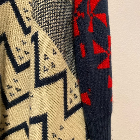 Hot & Delicious Southwest Aztec Open Front Cardigan Boho Womens Size S/M - Picture 3 of 6